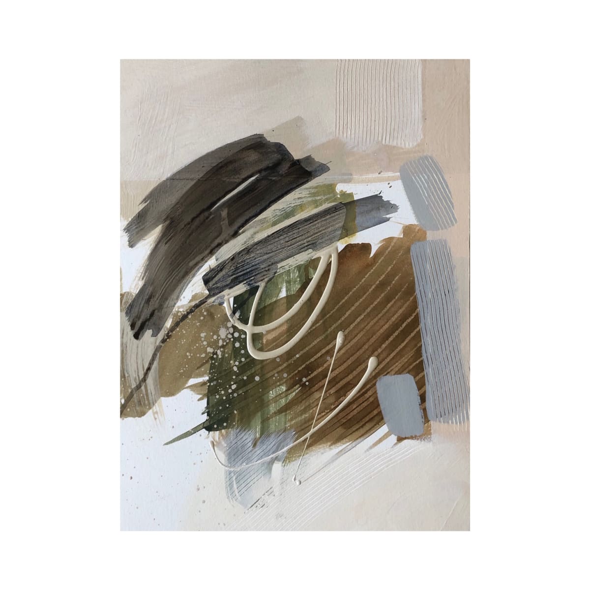 abstract on paper by Alex Cole, Image 1.