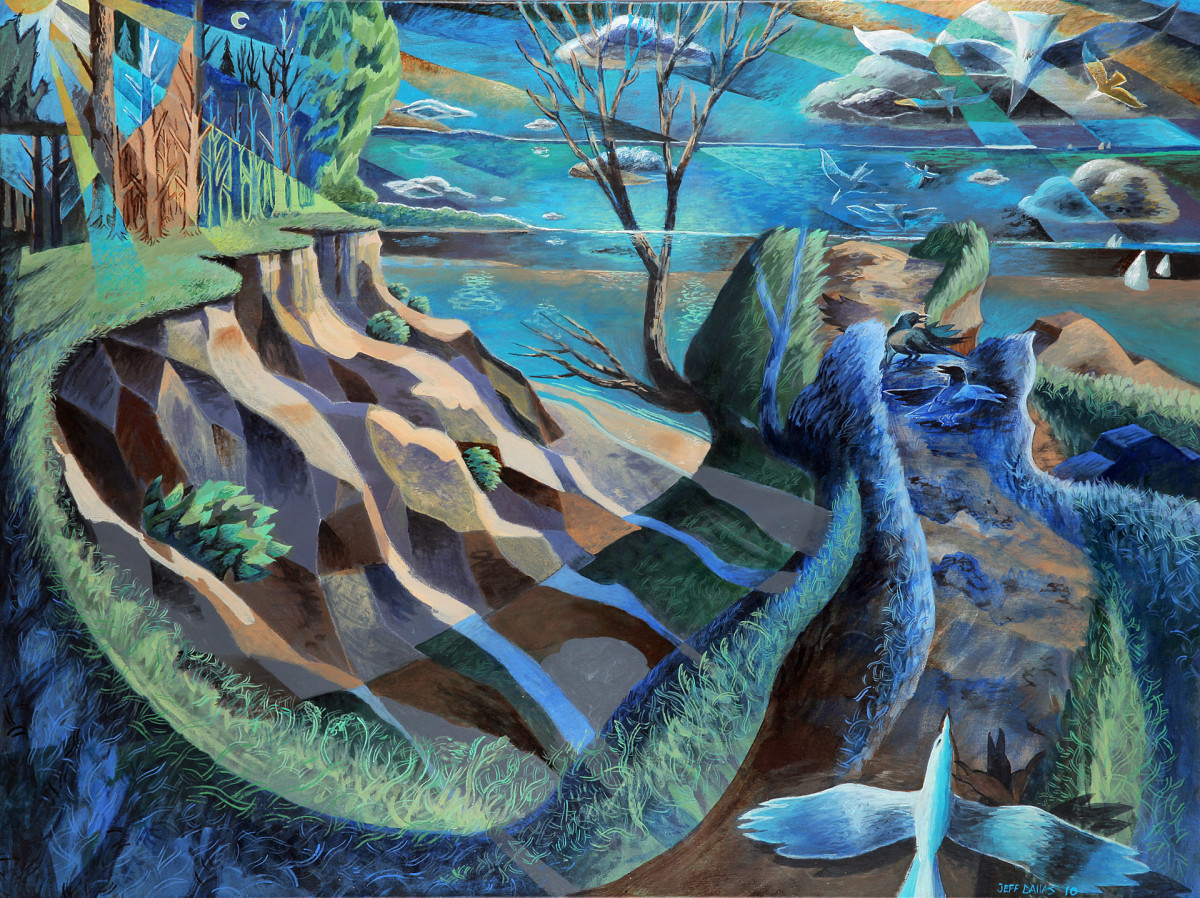 "Darkness and Light, Day and Night" by Jeff Dallas, Image 1.