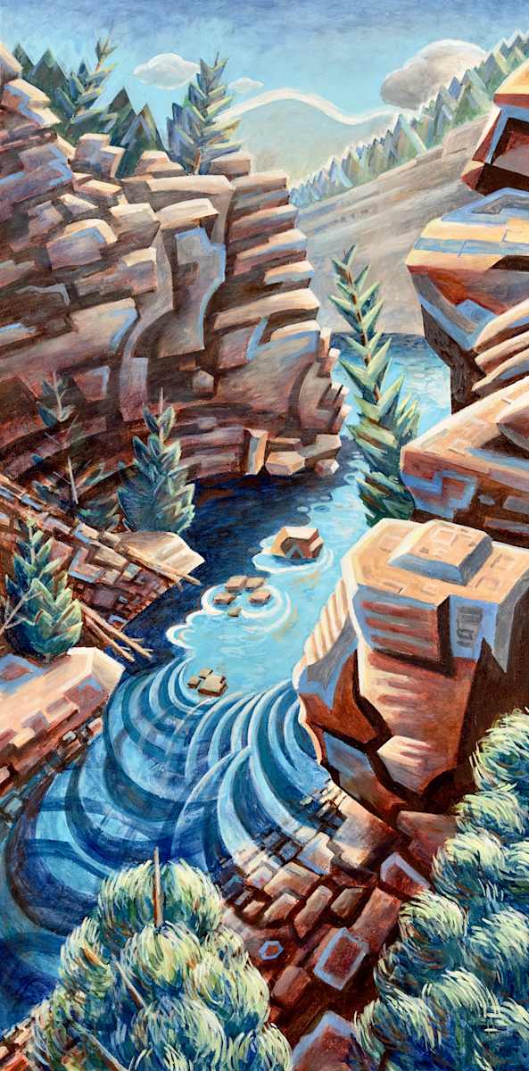 “Roaring at the Falls” by Jeff Dallas, Image 1.