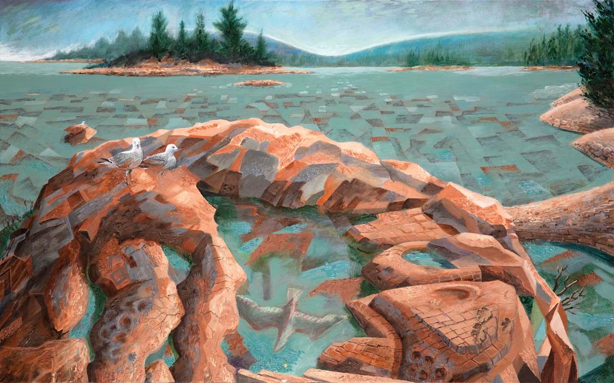 "Crystaline Harbor" by Jeff Dallas, Image 1.