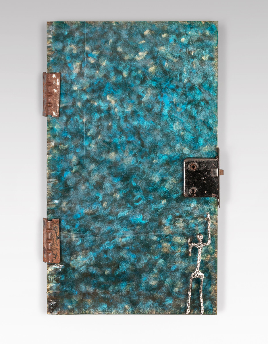 my blue door by Angela Ridgway 