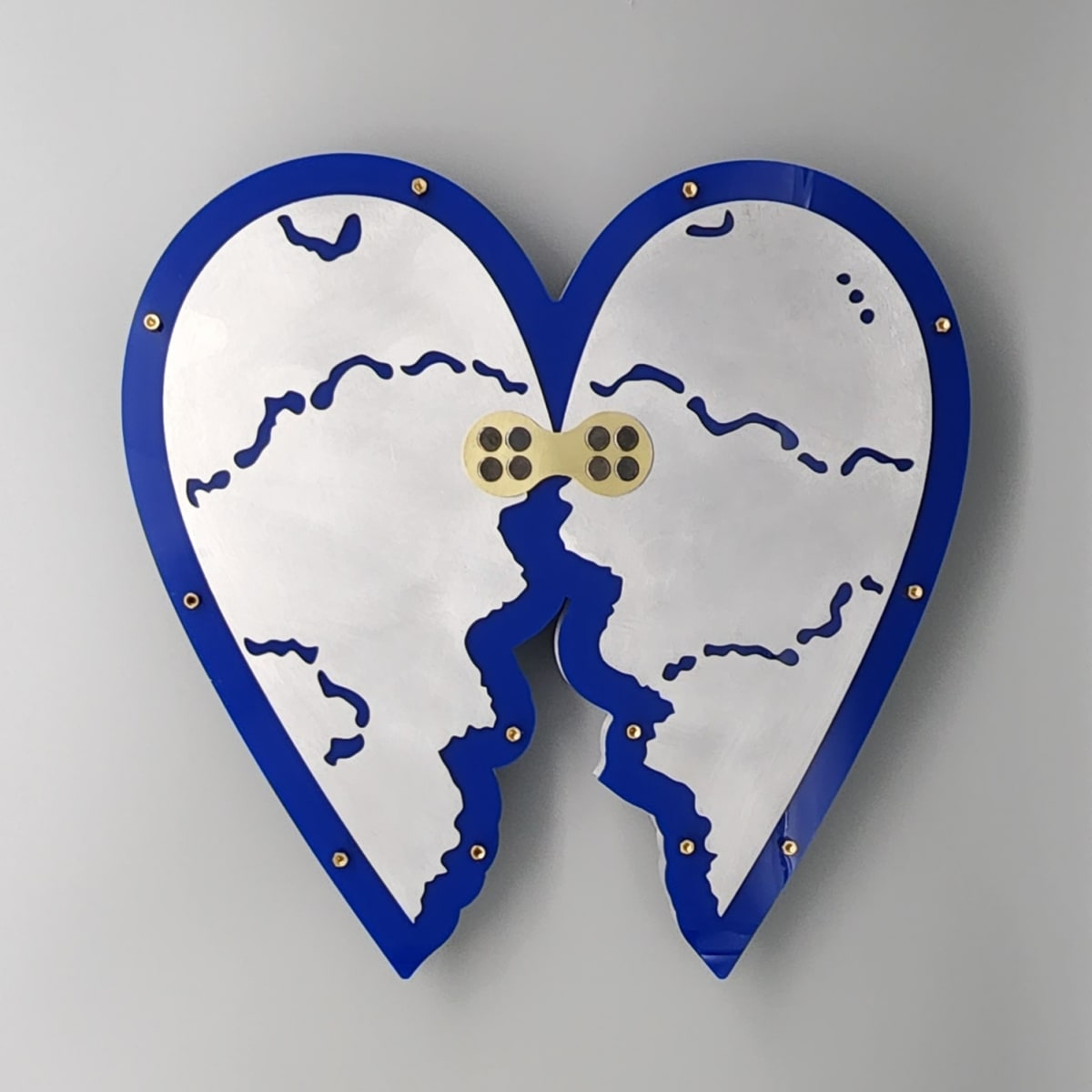 broken heart wings blue by Angela Ridgway 