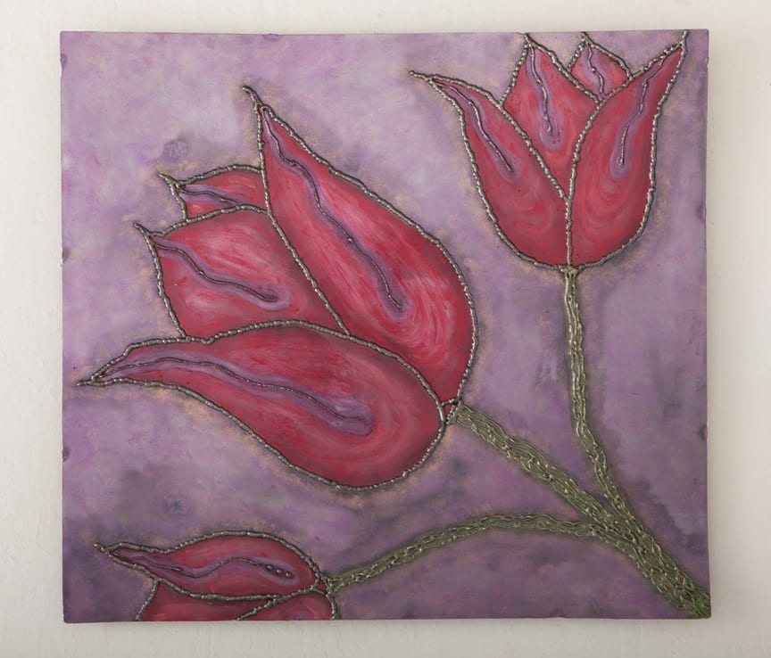 3 tulips by Angela Ridgway, Image 1.