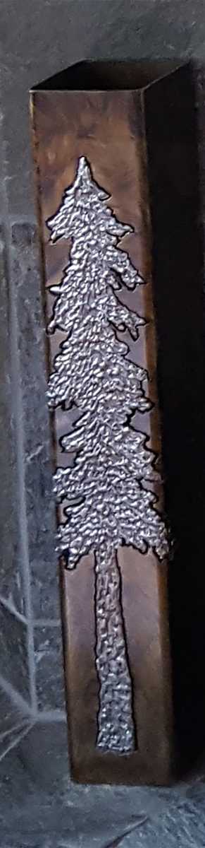 fir tree light box 26" 2-sided  01 by Angela Ridgway, Image 1.