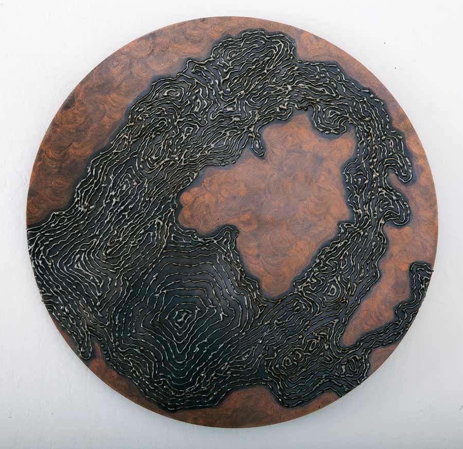 orbital oxidation II by Angela Ridgway 