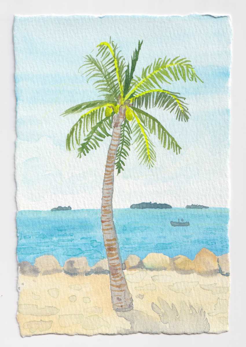 Key West Palm Tree 2 by Mari Pohlman, Image 2.