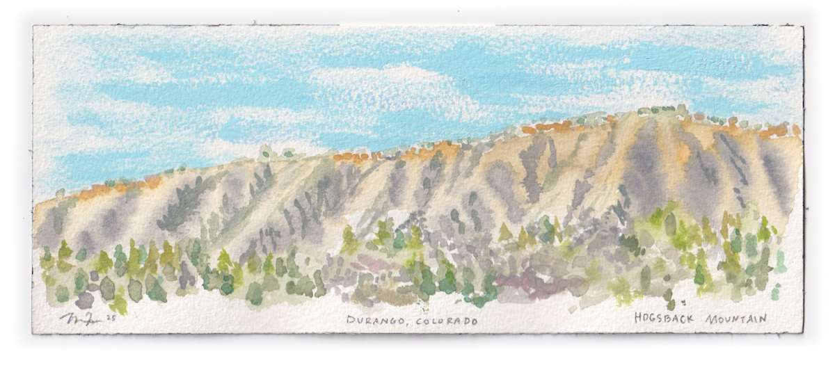 Durango Watercolor 2 by Mari Pohlman, Image 3.