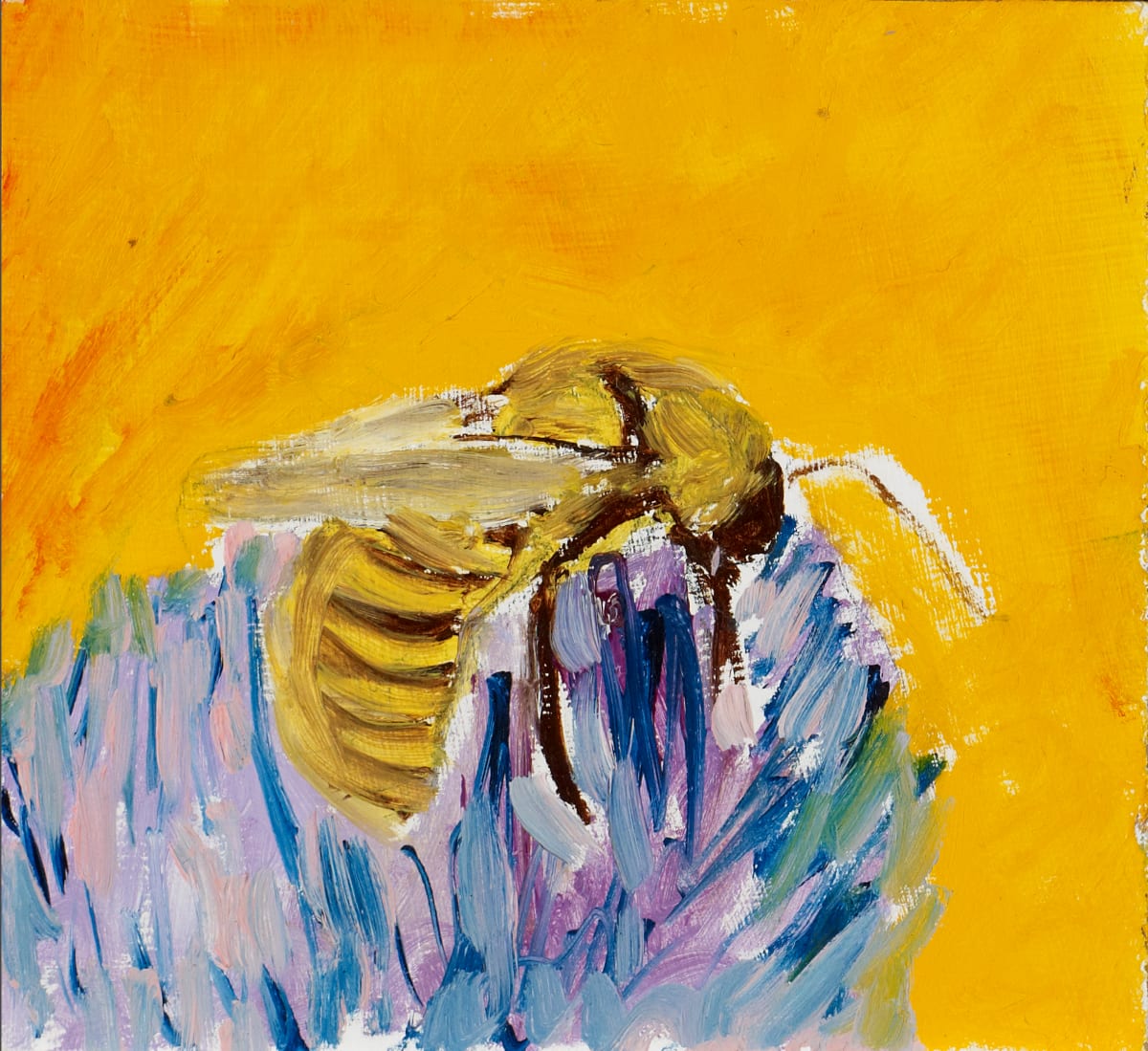 Buzz, Buzz, Goes The Bee by Edgar Turk 