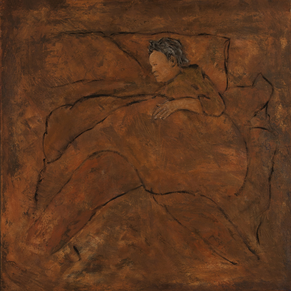 A Sleeping by Edgar Turk 