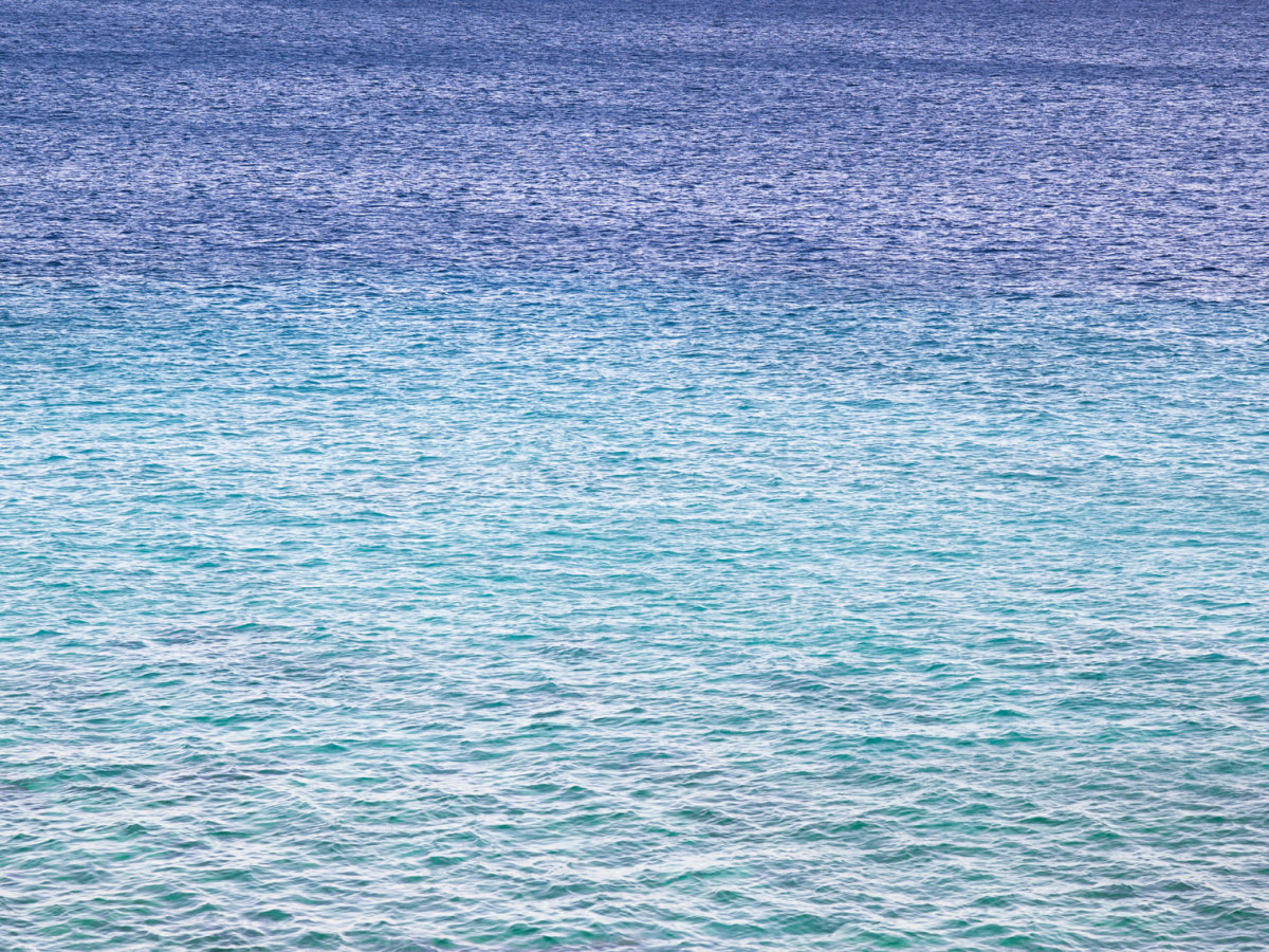 Caribbean Sea • Water III by Wendel Wirth 