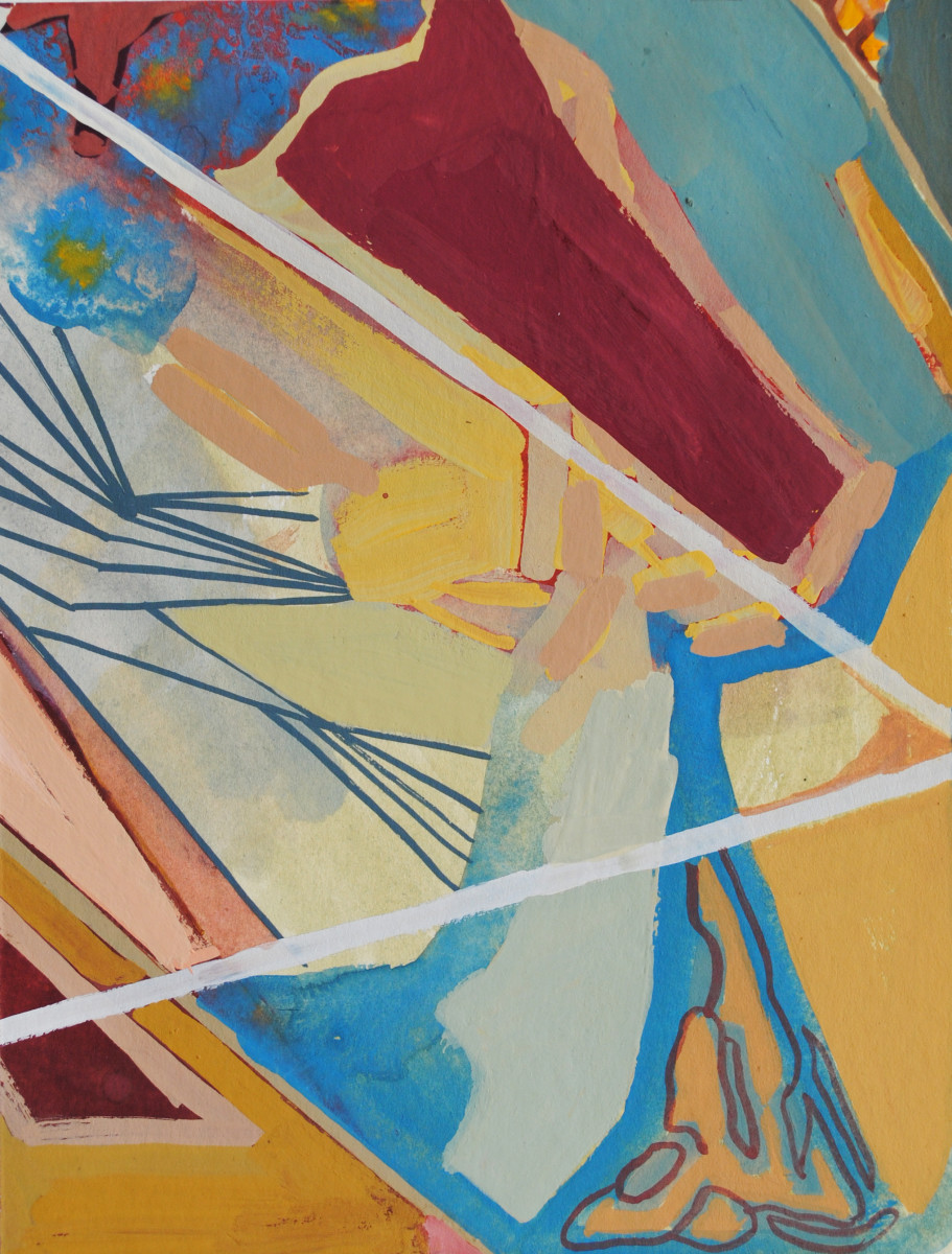 Study No. 1 (Ruby in the sky) by April Dawn Parker 