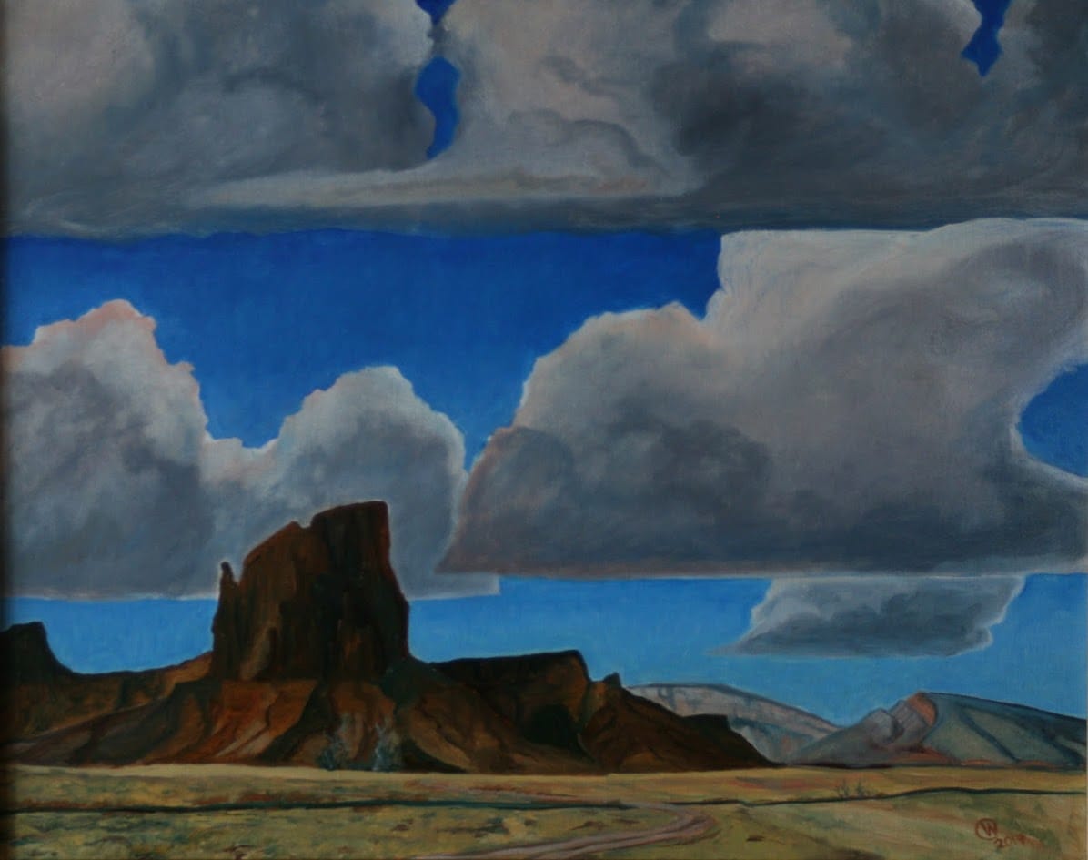 Castle Rock at Teds  by Wilson Crawford by Cate Crawford and Wilson Crawford 