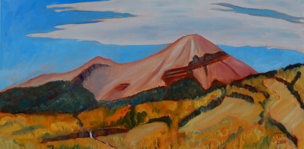 Engineer Mtn - San Juans  by Wilson Crawford by Cate Crawford and Wilson Crawford 