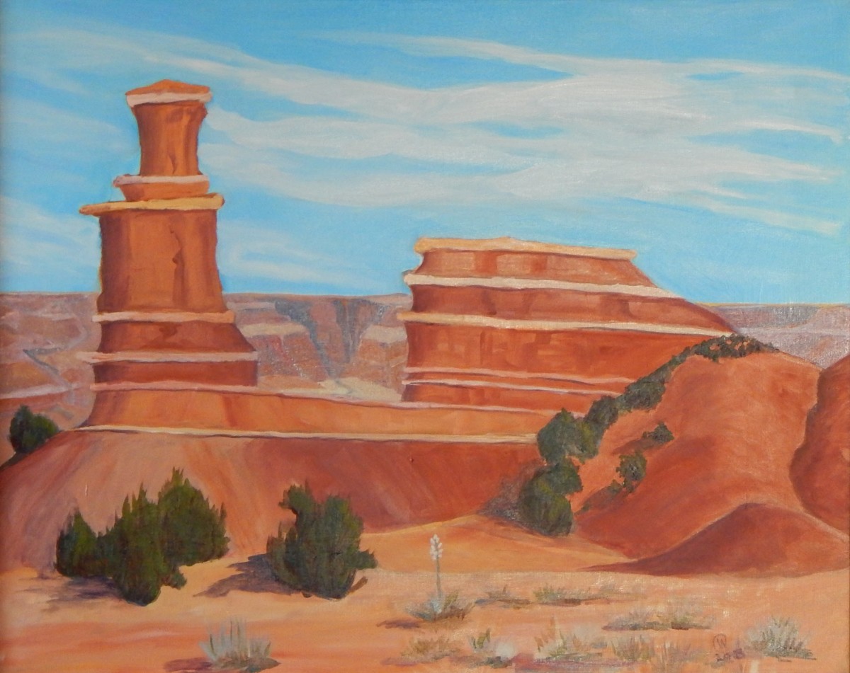 Palo Duro Canyon  by Wilson Crawford by Cate Crawford and Wilson Crawford 