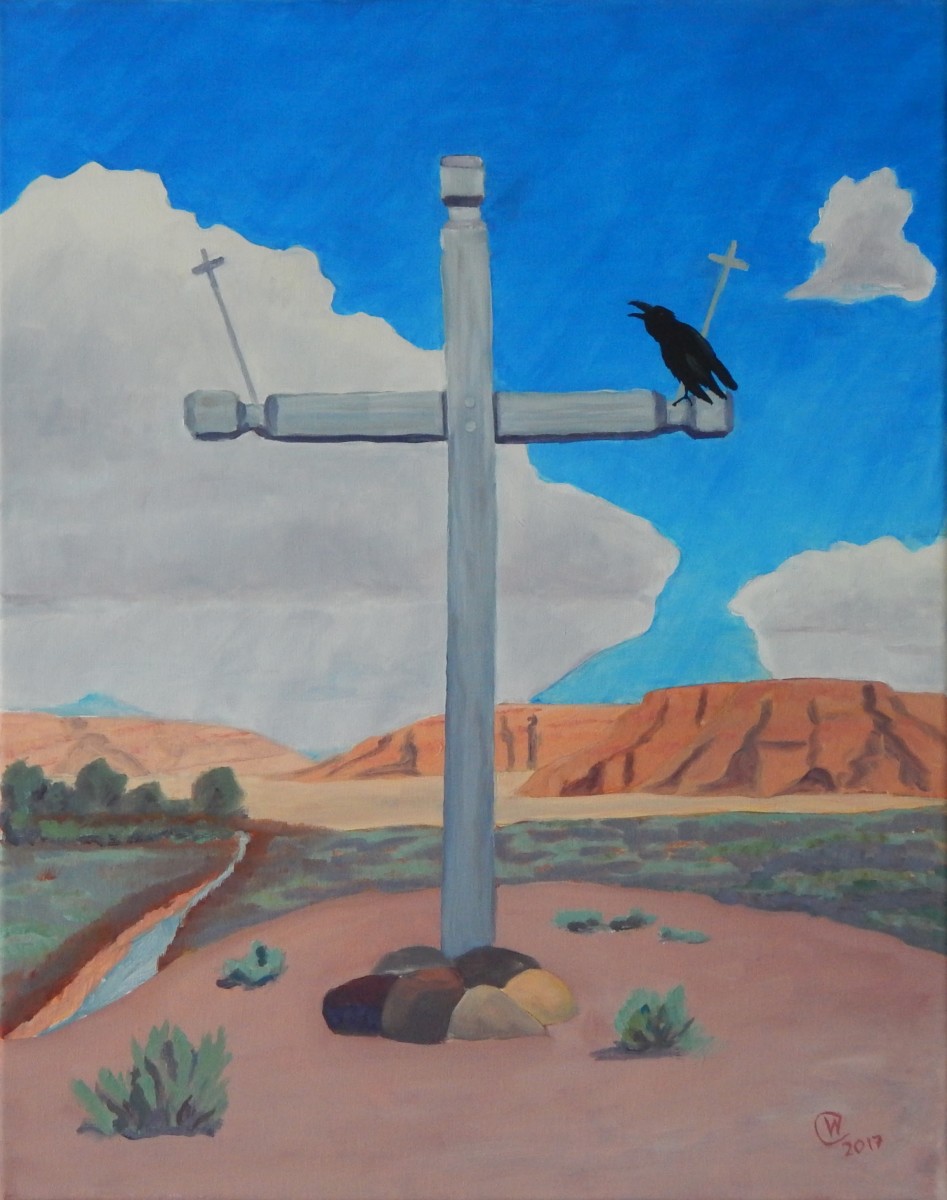 New Mexico Cross  by Wilson Crawford by Cate Crawford and Wilson Crawford 