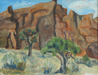 North Fork Cliffs  by Wilson Crawford by Cate Crawford and Wilson Crawford 