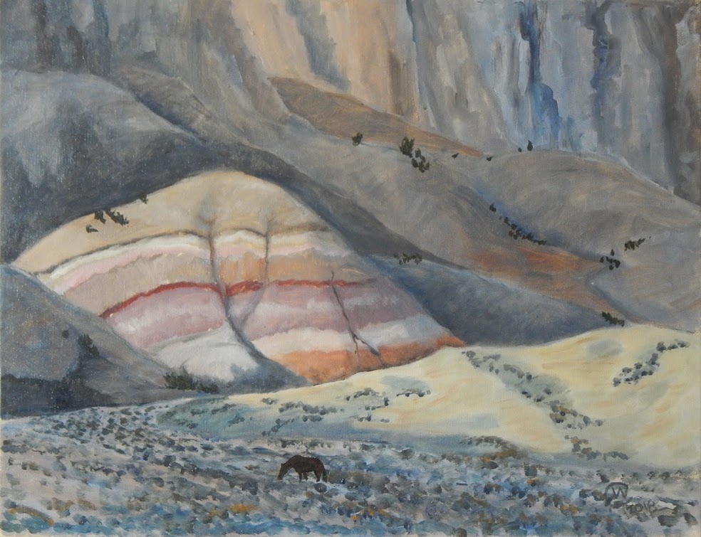 Sheep Moutain Outcrop  by Wilson Crawford by Cate Crawford and Wilson Crawford 