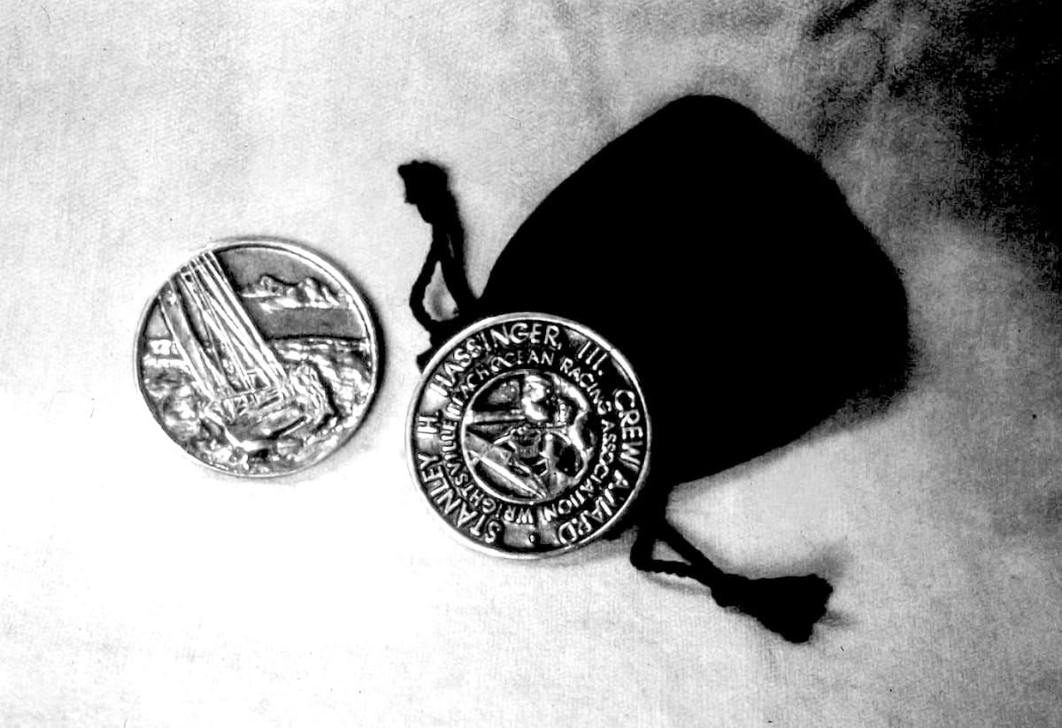 WrightsvilleBeachOceanRacingAssociation Custom Bronze Medallion  Image: Custom designed bronze medallion done for The Ocean Racing Association and a run of 50 was cast in bronze at the Franklin Mint