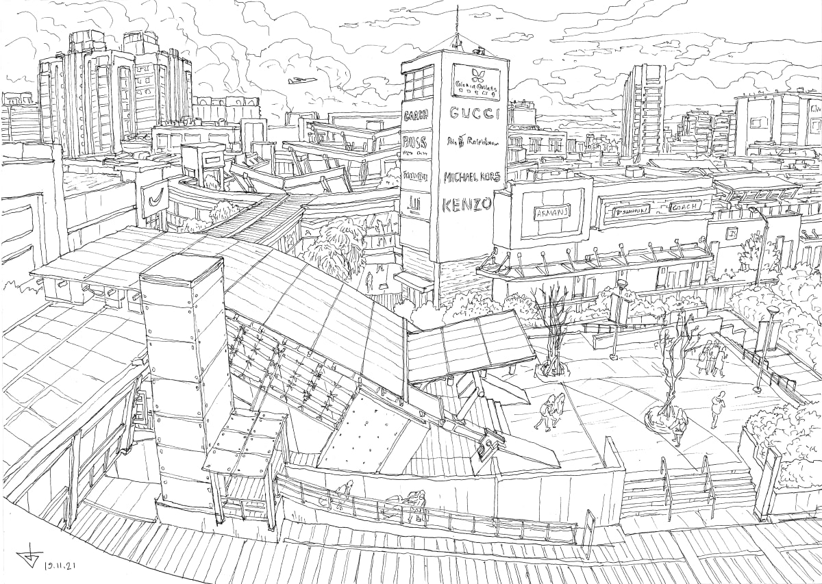 Gloria Outlets, Qingpu by Evgeny Bondarenko Artwork Archive