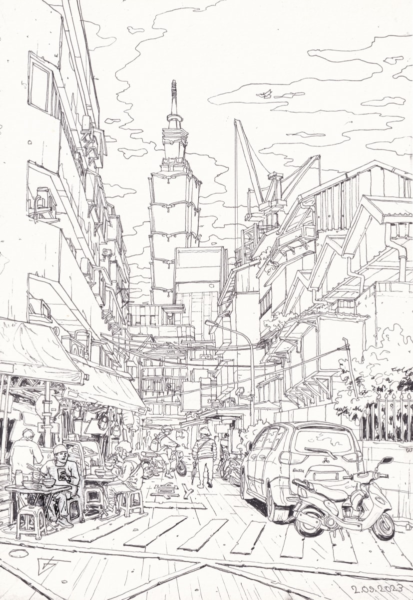 Linkou St by Gene Bond 