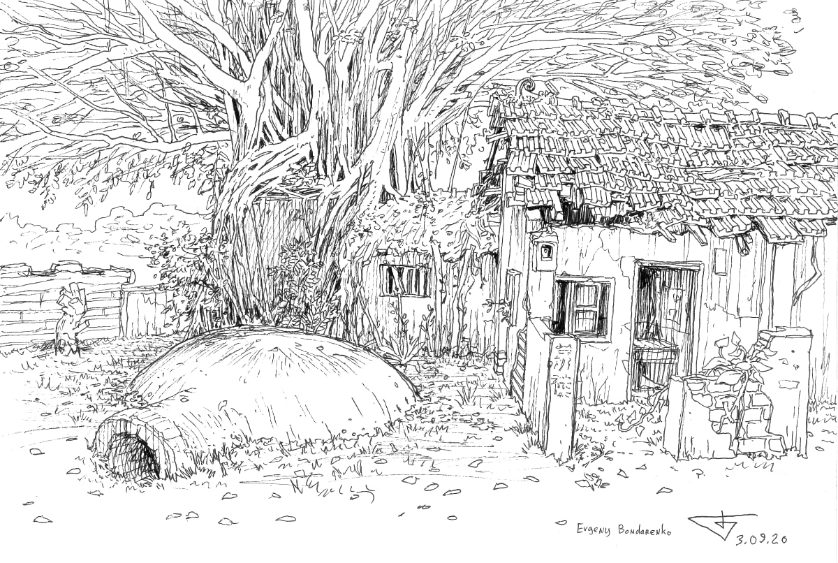 Jianguo Village Shelter by Gene Bond 