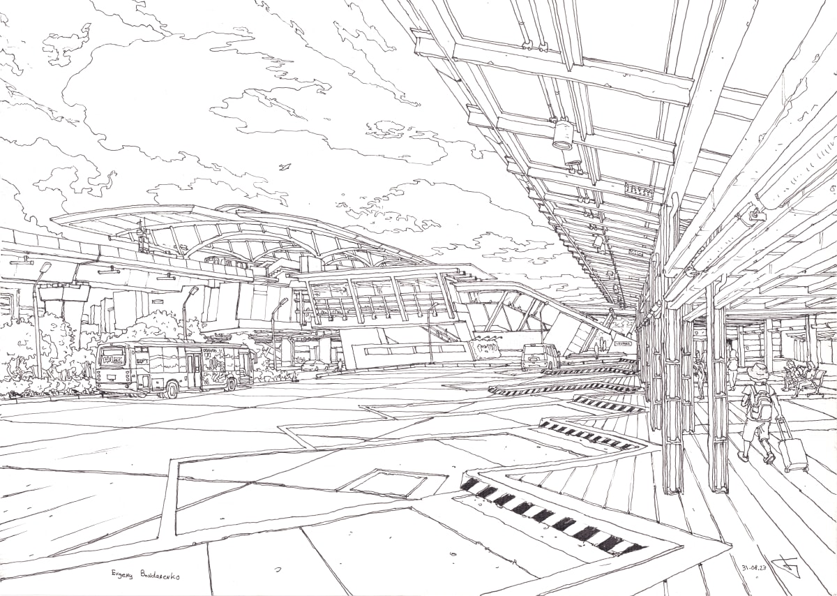 Qingpu three stations by Gene Bond 