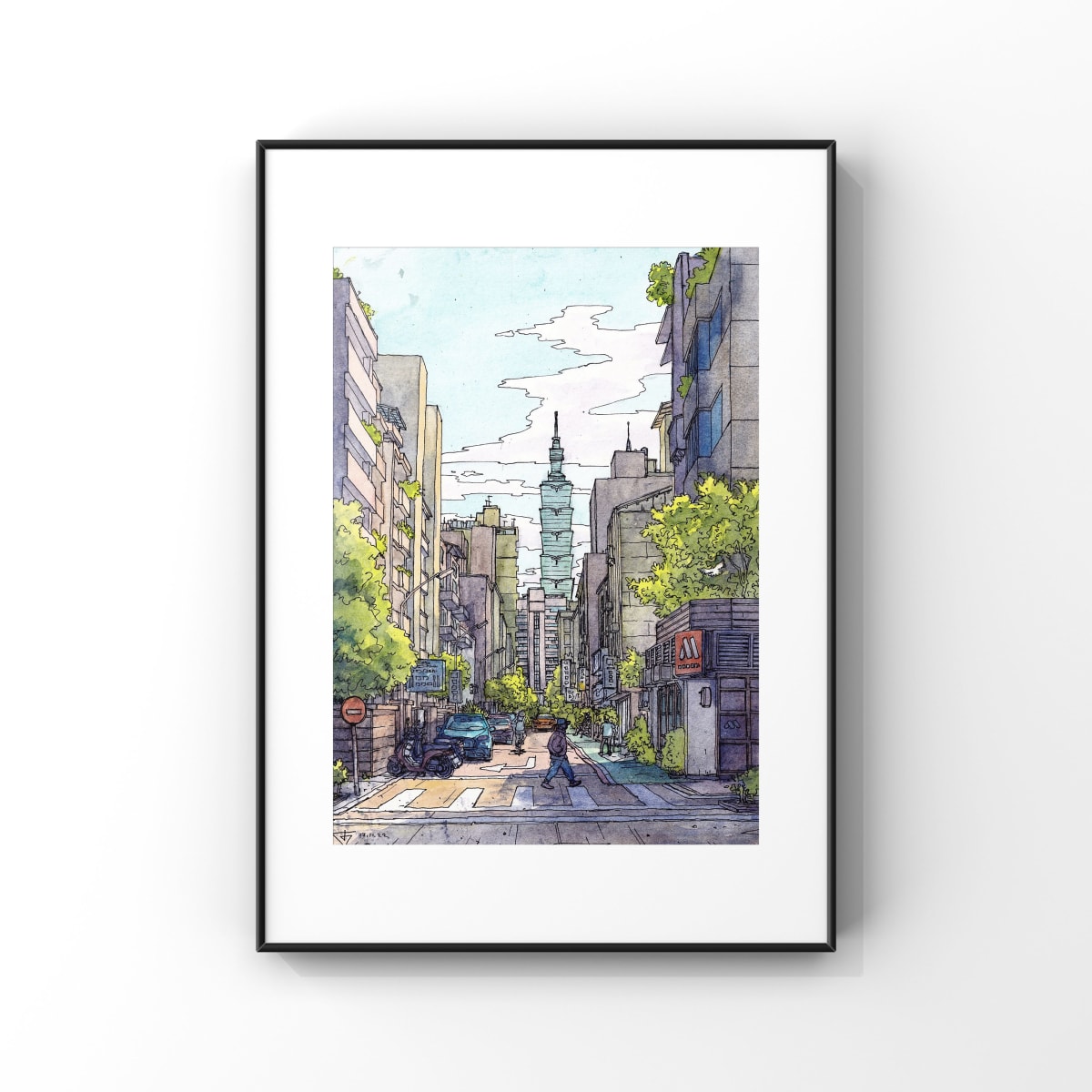 36 views to Taipei 101 by Gene Bond 