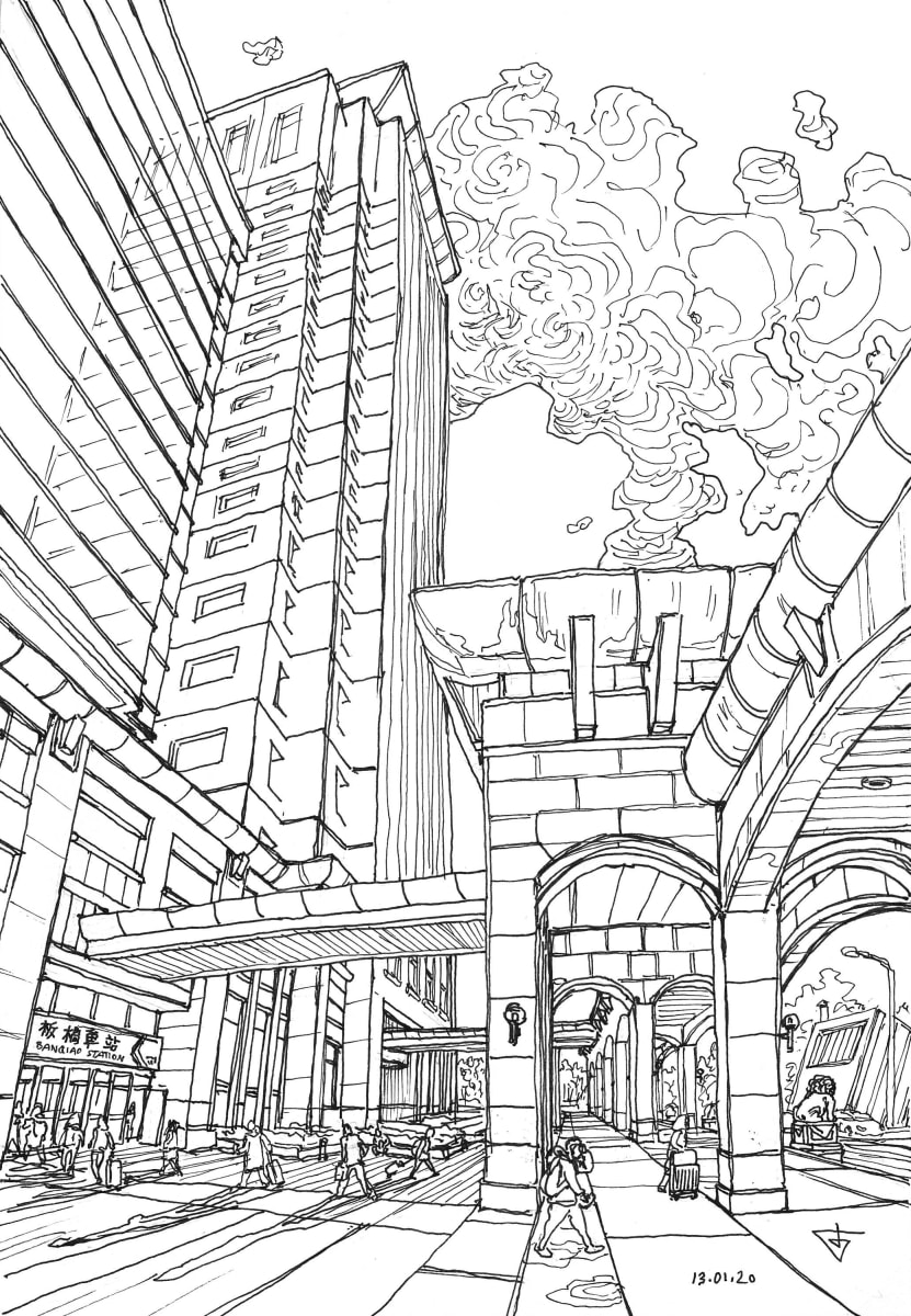 Fuzhou Station by Gene Bond 