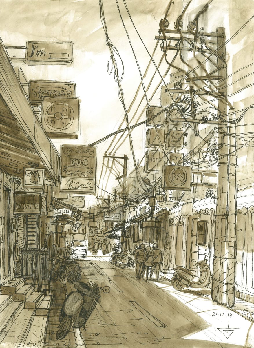 Zhongli. Chung Yuan Night Market by Gene Bond 