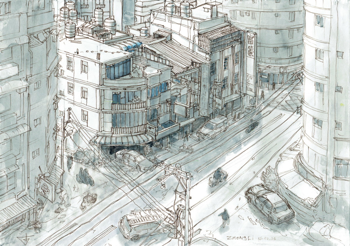 View from roof by Gene Bond 