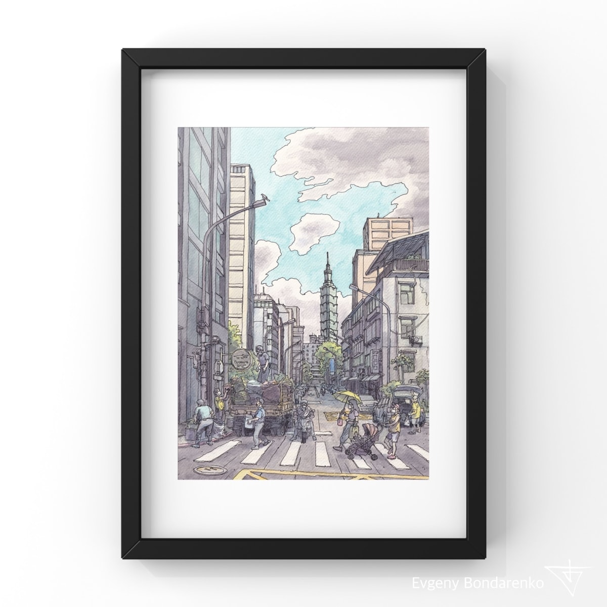 36 views to Taipei 101 by Gene Bond 