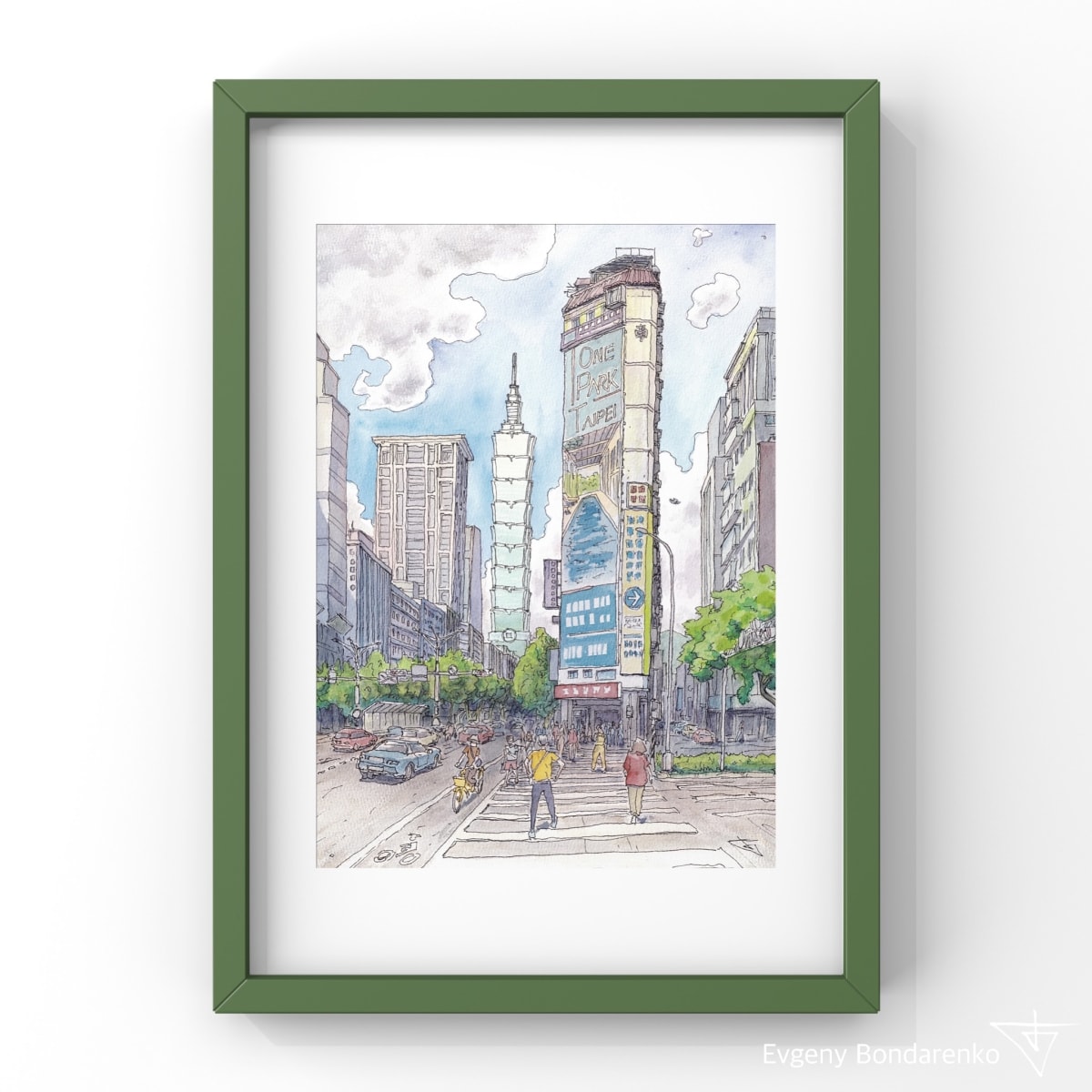 36 views to Taipei 101 #1 by Gene Bond 