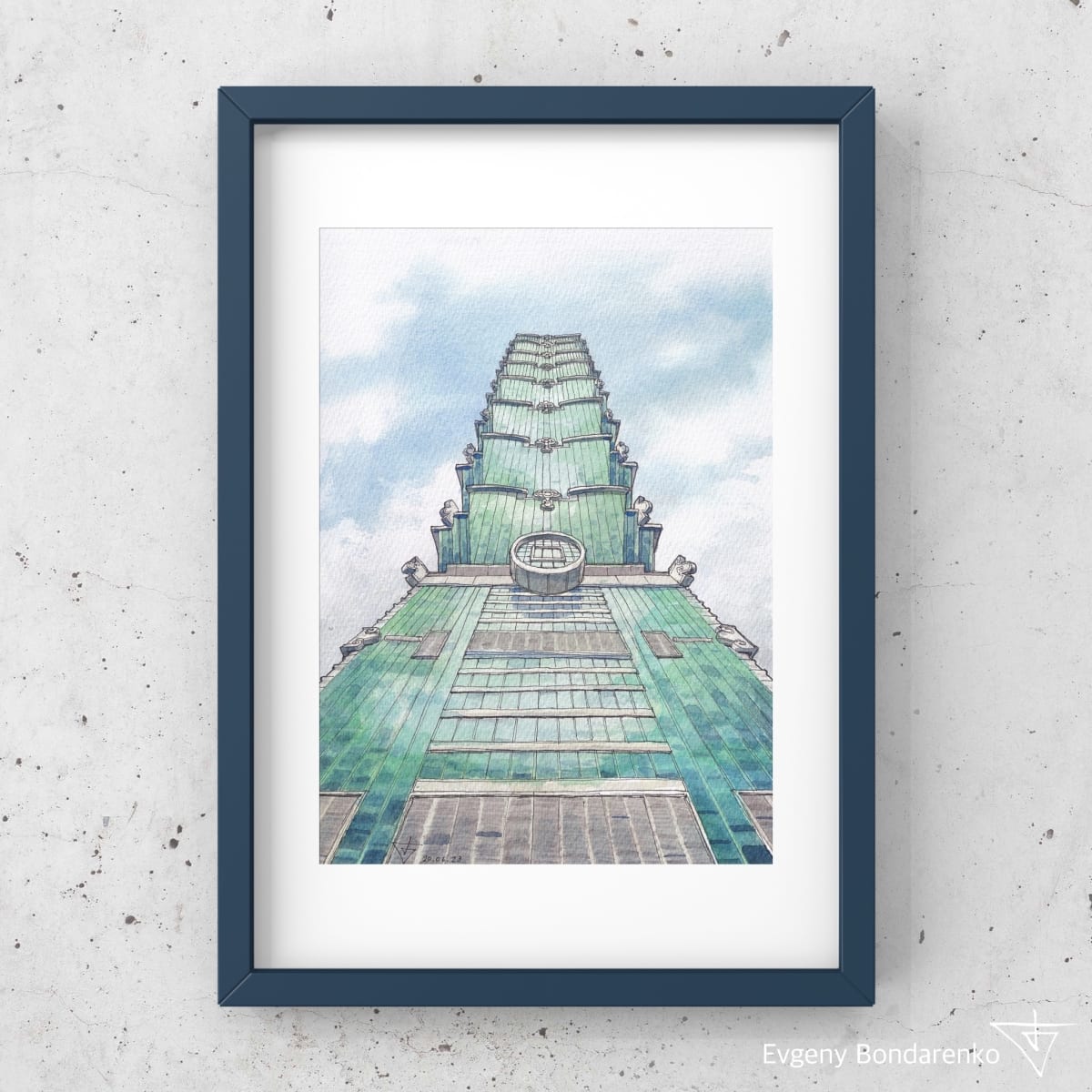 Taipei 101 by Gene Bond 