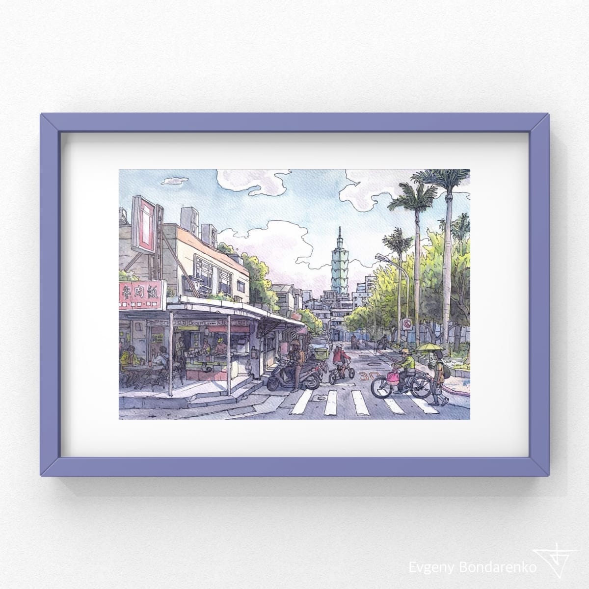 36 views to Taipei 101. Jiasing St by Gene Bond 