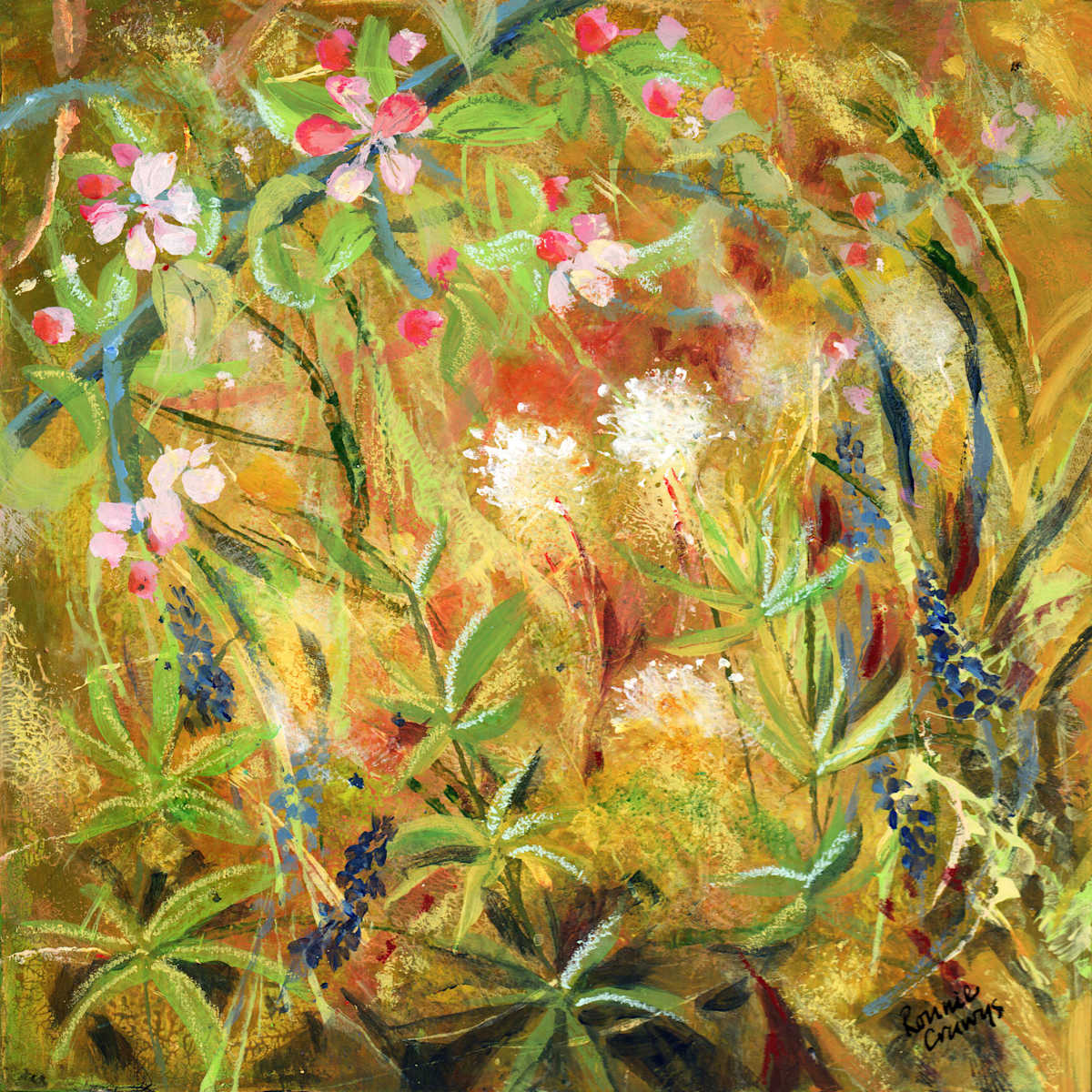 April Apple Blossom by Ronnie Cruwys 
