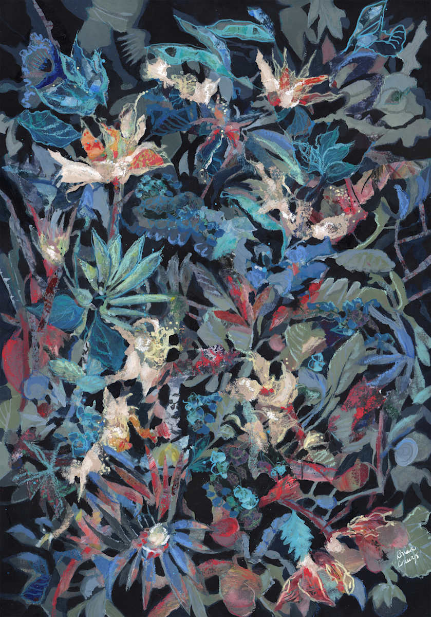 Night Garden by Ronnie Cruwys 