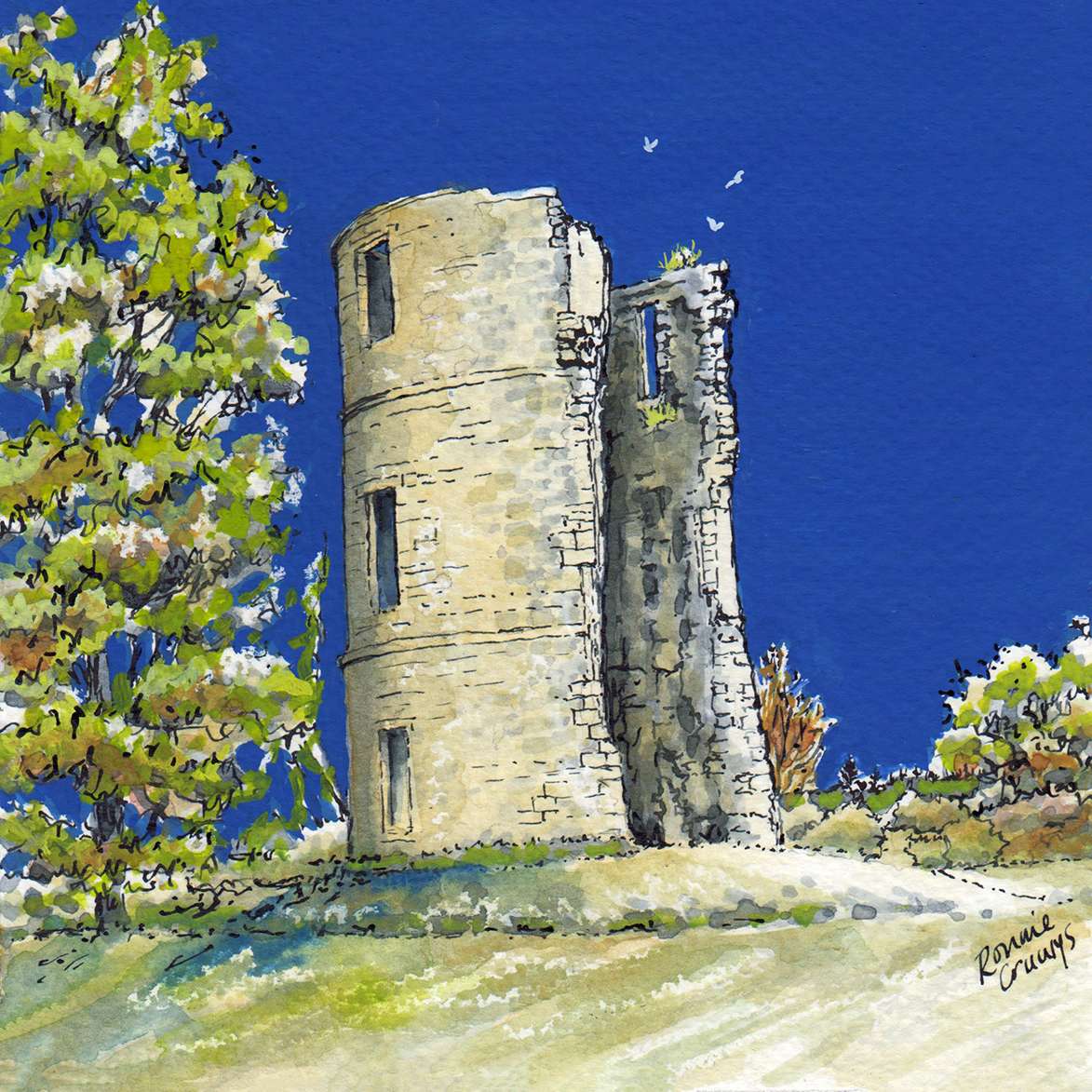 Castle Dangerous by Ronnie Cruwys  Image: Castle Dangerous