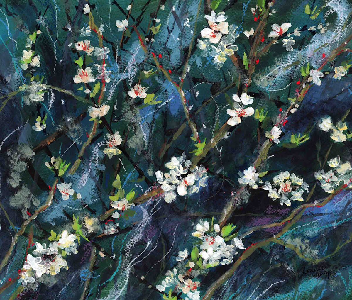Moon Blossom by Ronnie Cruwys 