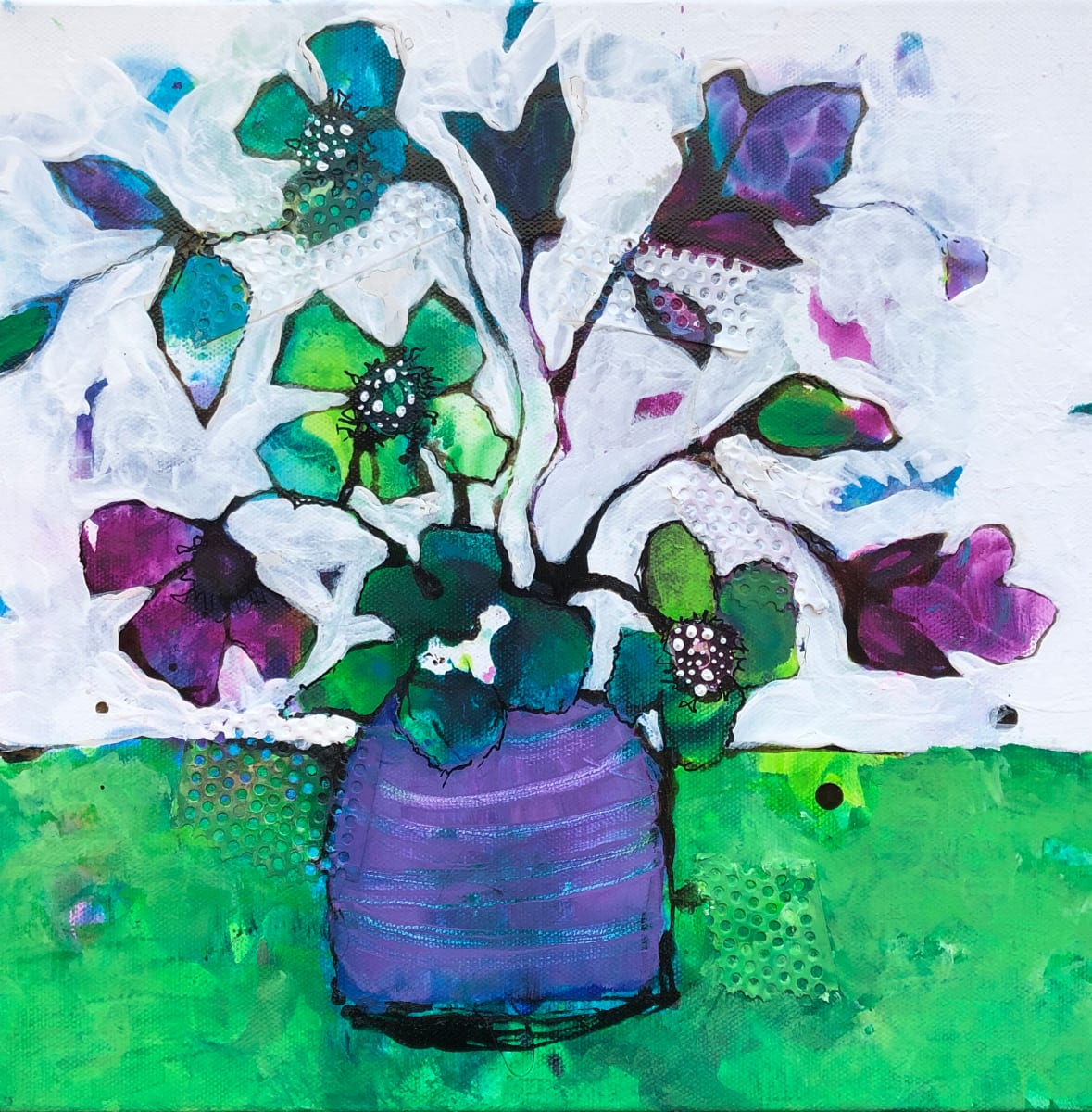 Be In Flower #30 by Dana Brock 