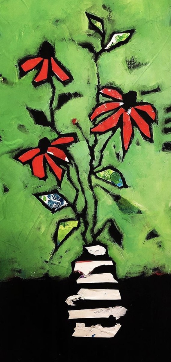 NOT A WALLFLOWER #13 by Dana Brock 