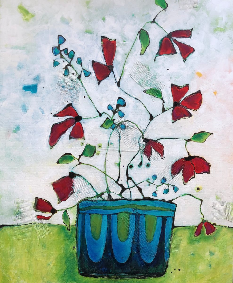 QUIRKY BLOOMS by Dana Brock 