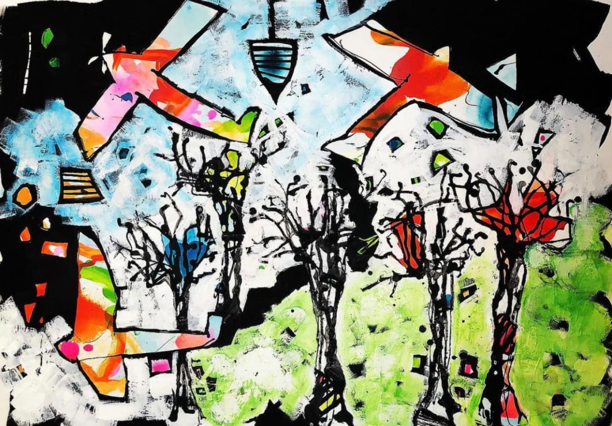 BACK IN A MOMENT by Dana Brock 