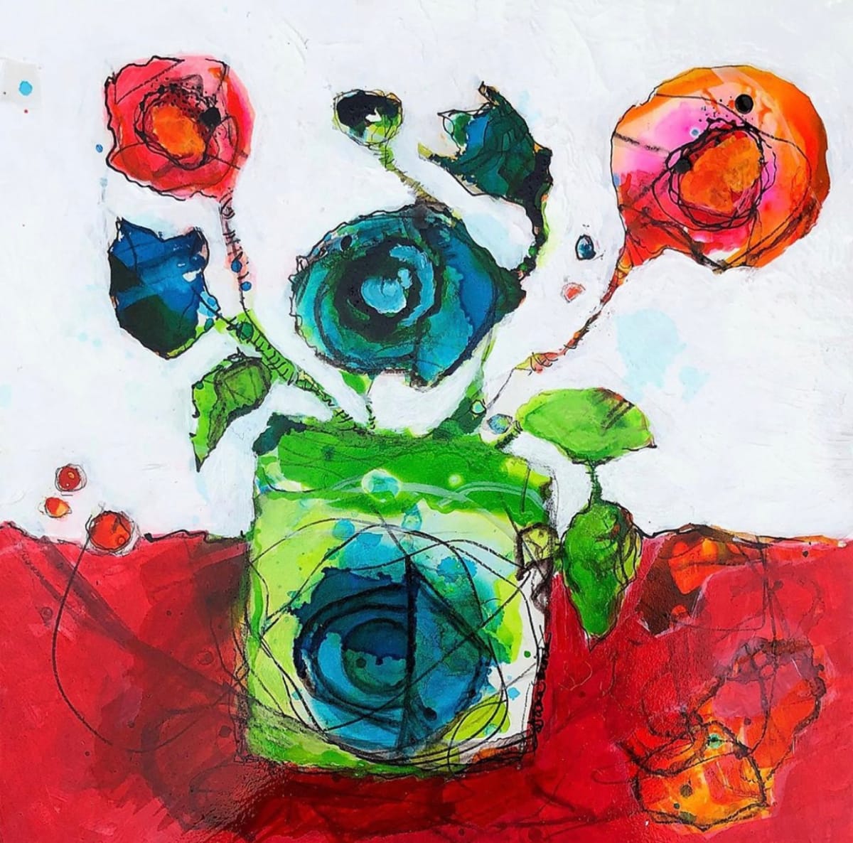 BE IN FLOWER #11 by Dana Brock 