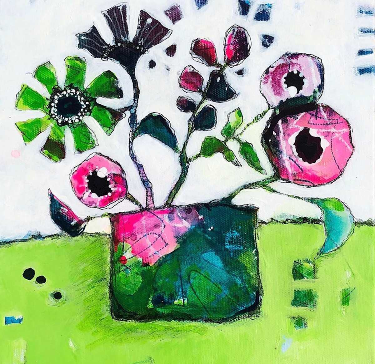 BE IN FLOWER #12 by Dana Brock, Image 1.
