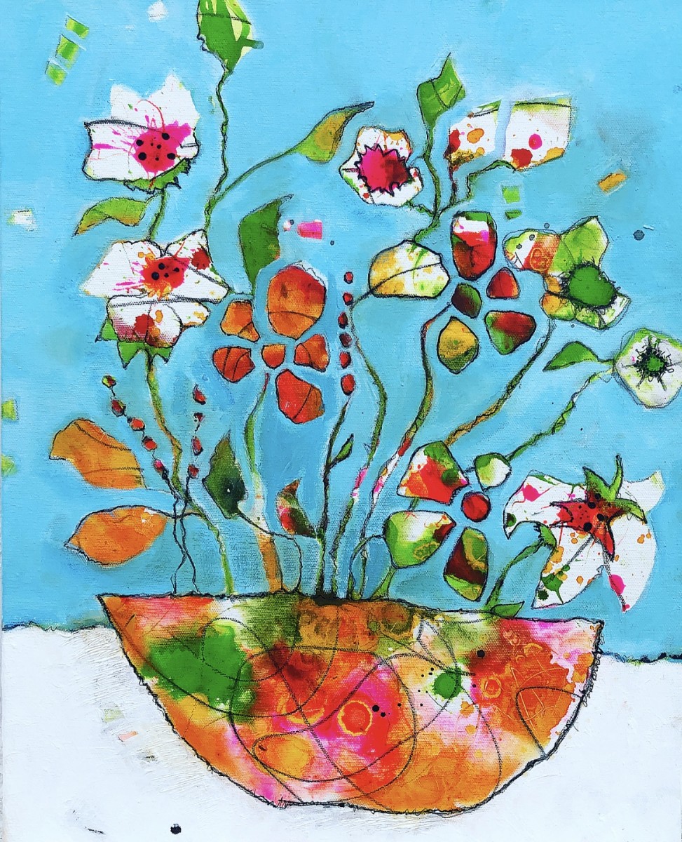 BE IN FLOWER #15 by Dana Brock 