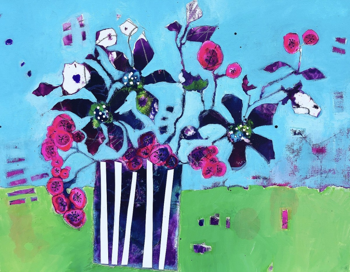 BE IN FLOWER #17 by Dana Brock 