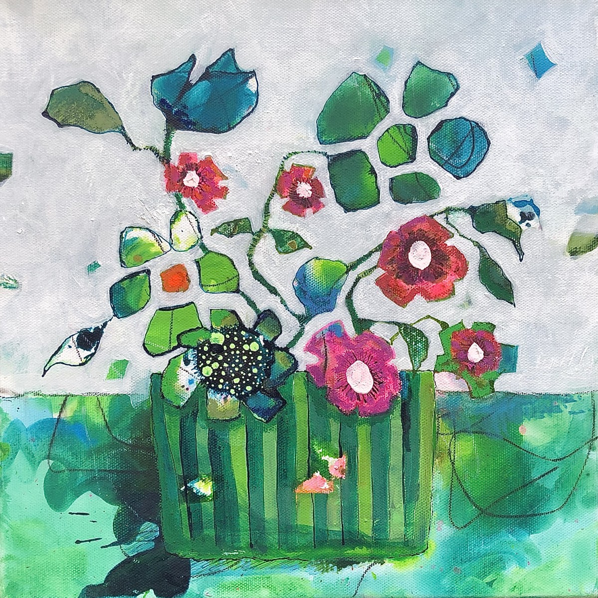 BE IN FLOWER #20 by Dana Brock 