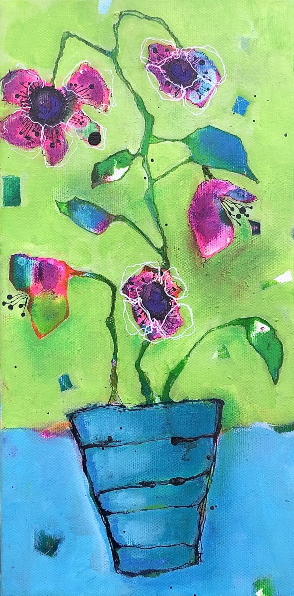 BE IN FLOWER #21 by Dana Brock, Image 1.