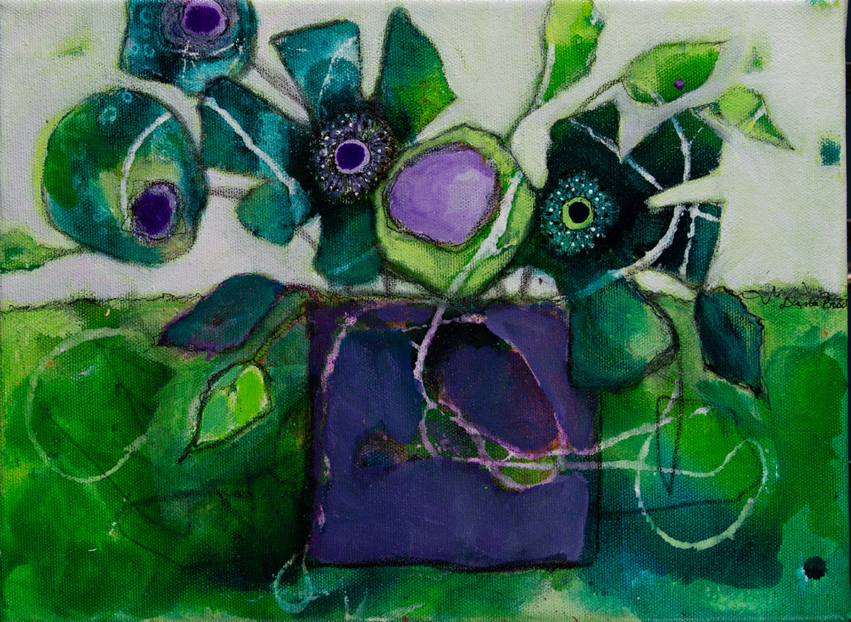 BE IN FLOWER #8 by Dana Brock, Image 1.