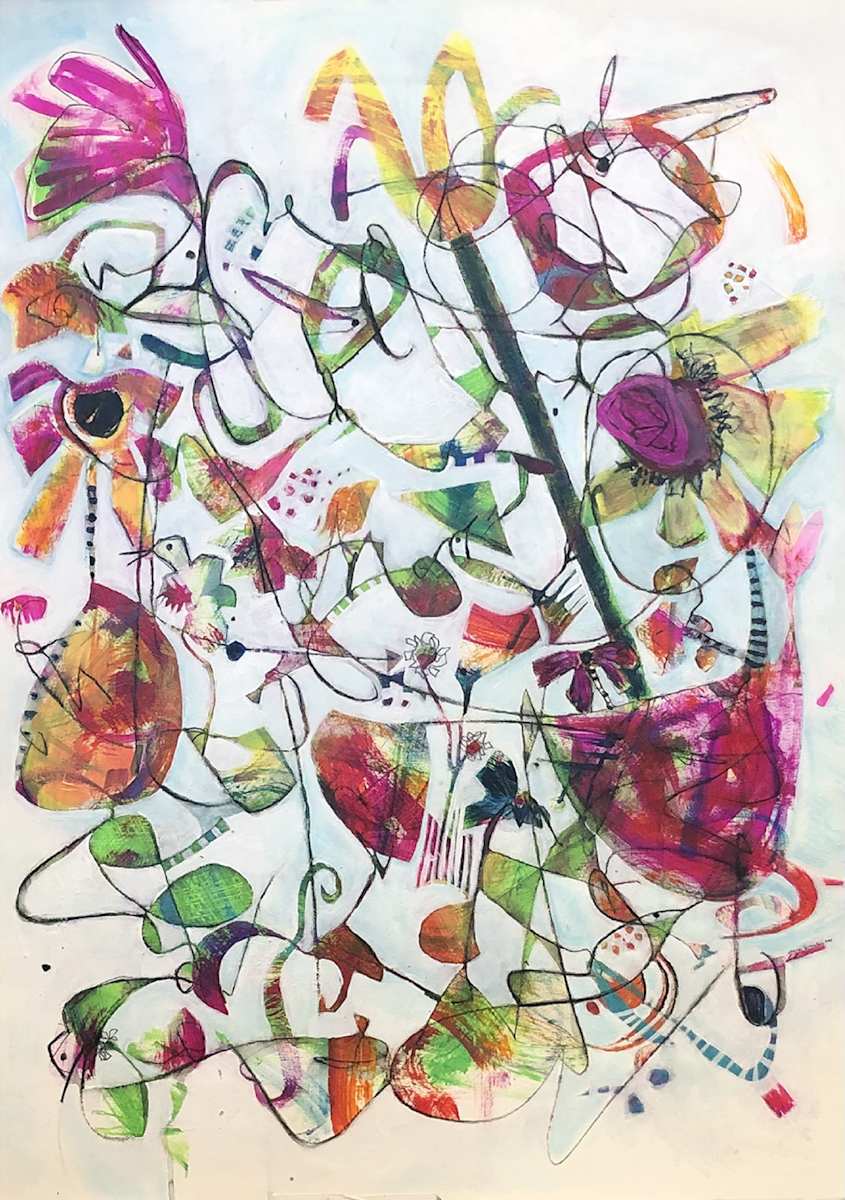 BIRDING AROUND by Dana Brock 